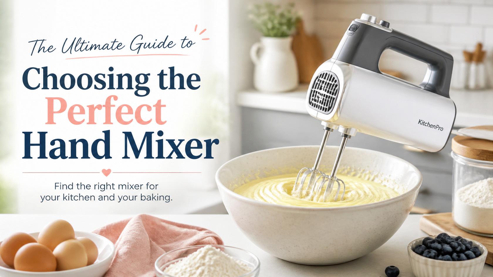 The Ultimate Guide to Choosing the Perfect Hand Mixer