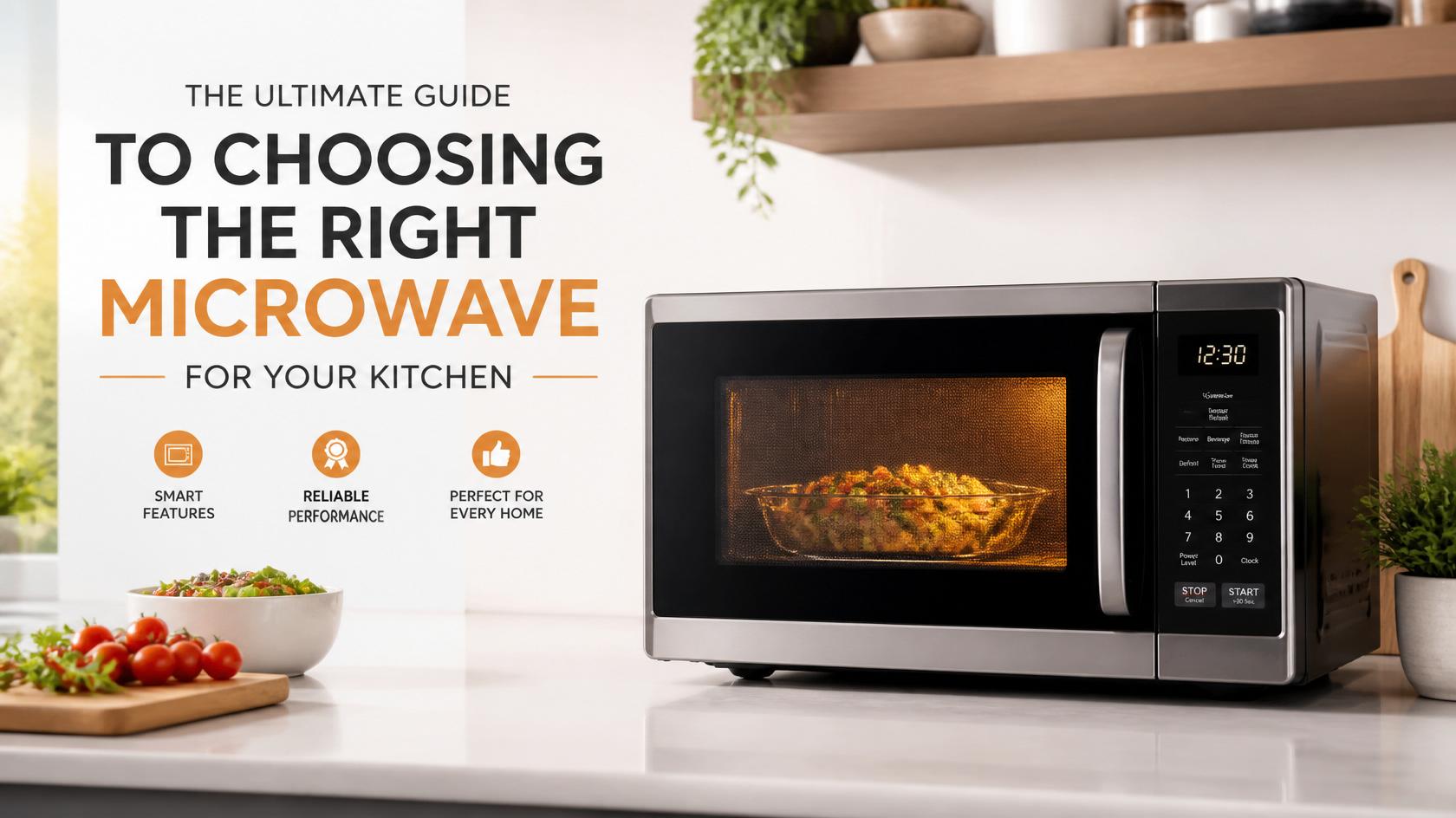 The Ultimate Guide to Choosing the Right Microwave for Your Kitchen