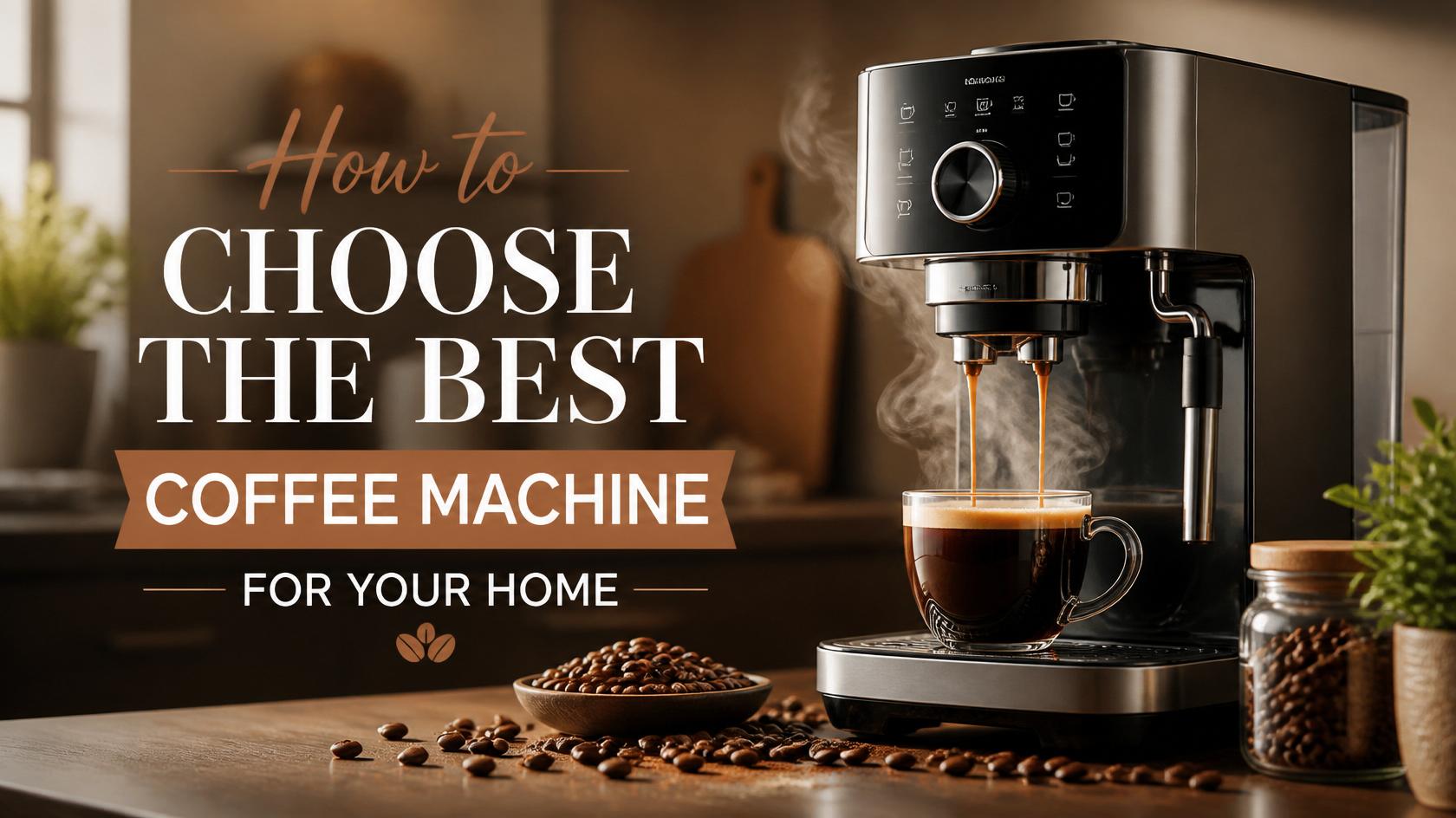 How to Choose the Best Coffee Machine for Your Home