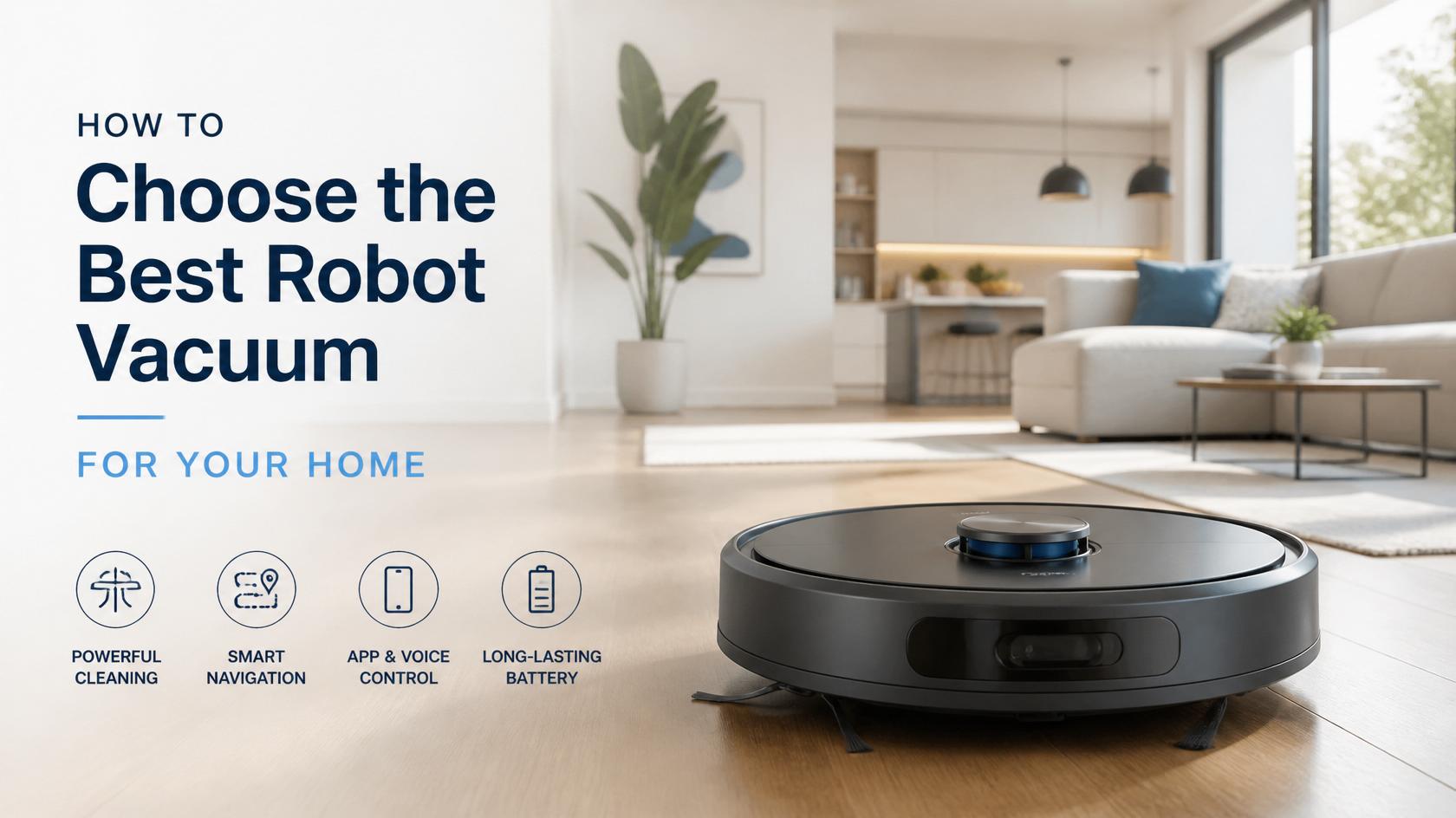 How to Choose the Best Robot Vacuum for Your Home