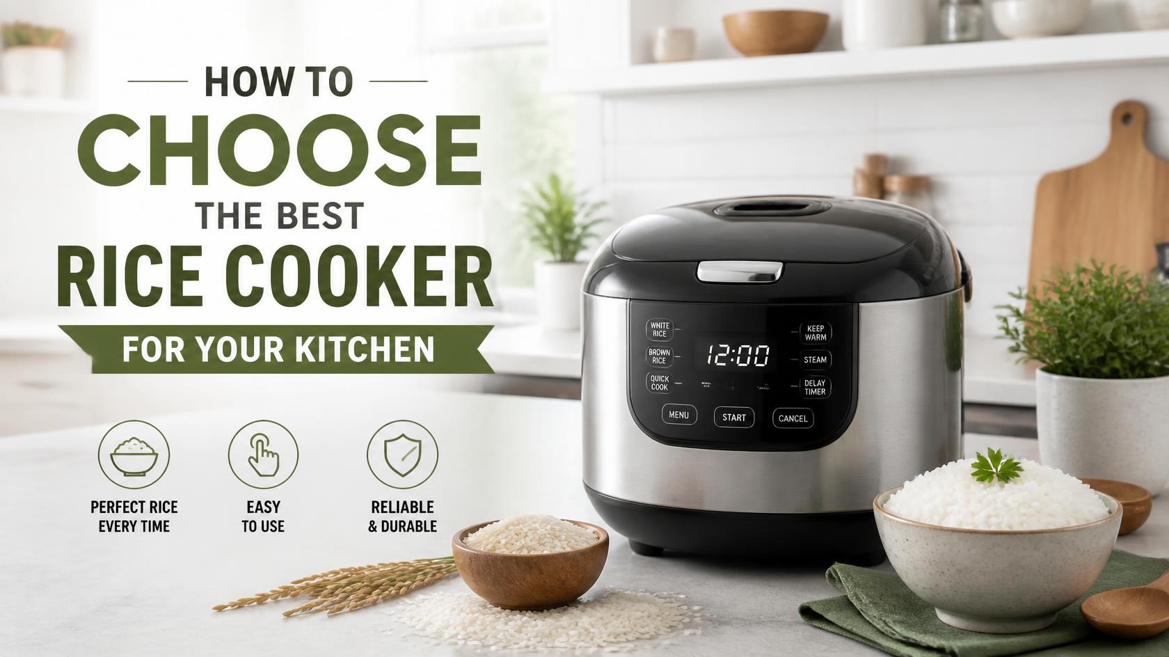 How to Choose the Best Rice Cooker for Your Kitchen