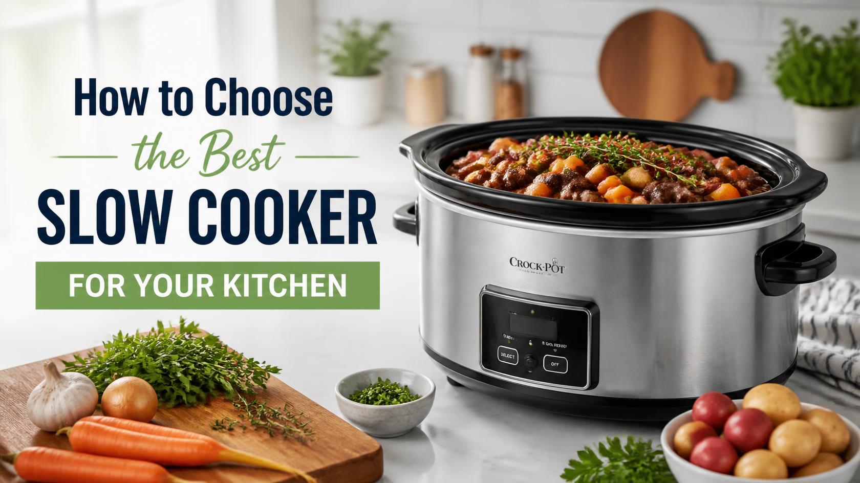 How to Choose the Best Slow Cooker for Your Kitchen