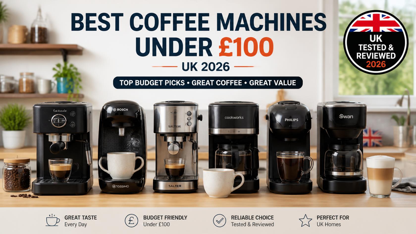 Finding Your Perfect Coffee Machine Under £100: Match It to Your Daily Routine