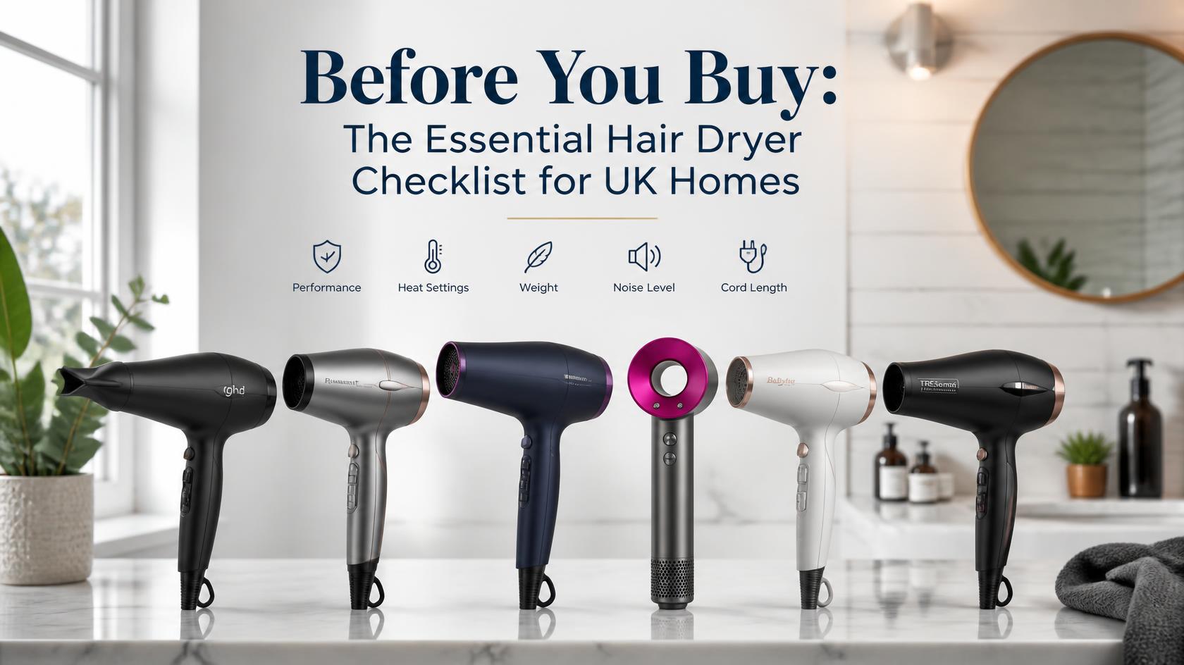 Before You Buy: The Essential Hair Dryer Checklist for UK Homes