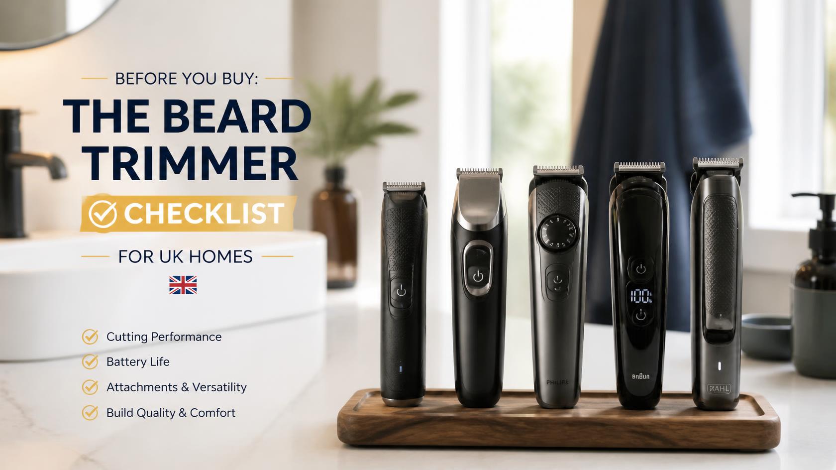 Before you buy: the Beard Trimmer checklist for UK homes