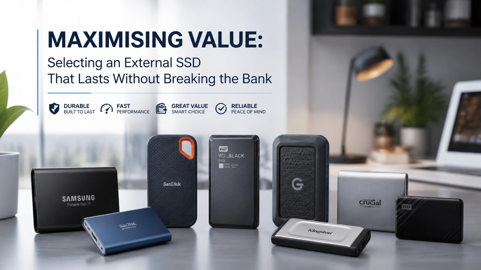 Maximising Value: Selecting an External SSD That Lasts Without Breaking the Bank